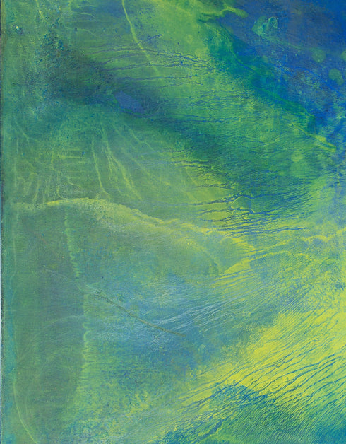 Green Machine | Framed Giclee Print on Canvas